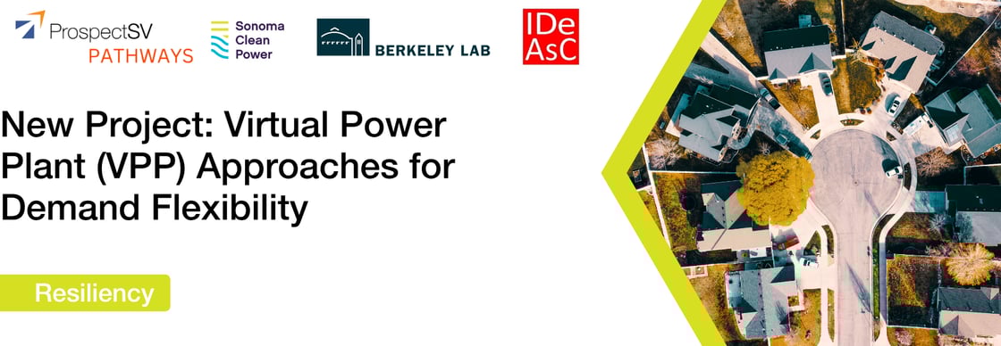 New Project: Virtual Power Plant (VPP) Approaches for Demand Flexibility